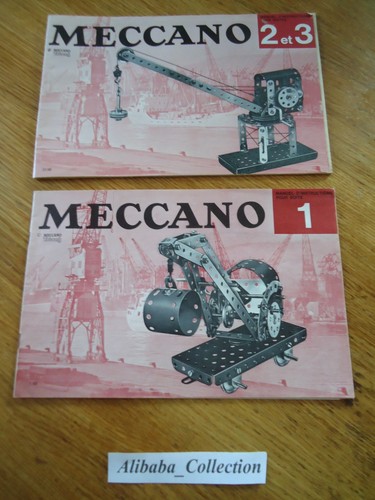 Lot old meccano - lot, tin