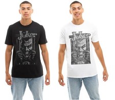 The Joker Mens T-shirt Behind Bars Cotton Batman DC Comics Tee S-2XL Official