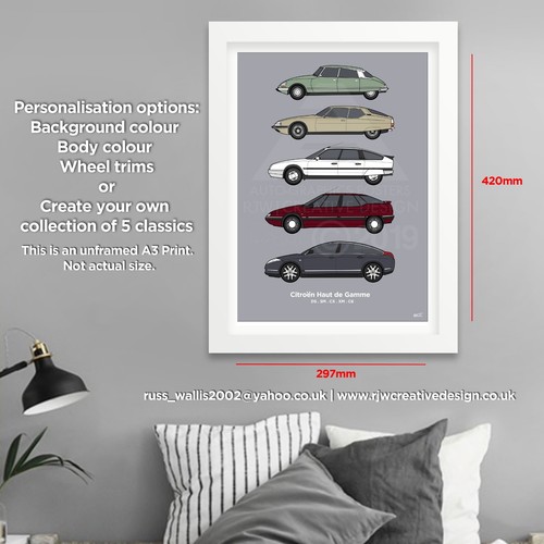 Citroen haut gamme - de, poster