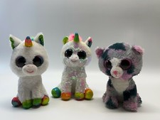3 x TY BEANIE BOOS PLUSH SOFT