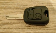 Genuine Peugeot 206 Remote Key 2 Button 6554YR NE72/73 blade 73373067B 73373067C