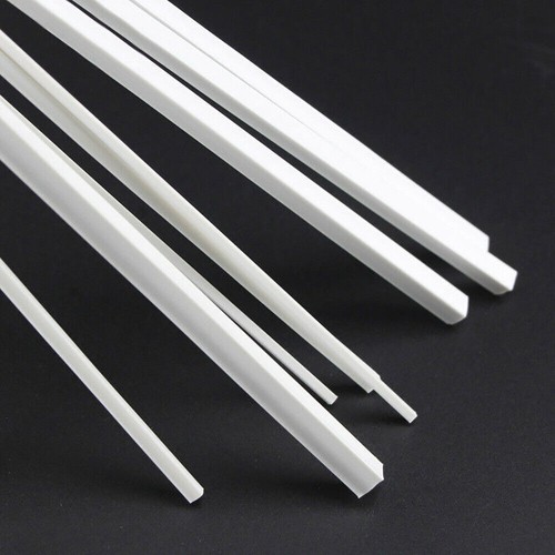 Abs styrene plastic - abs, square
