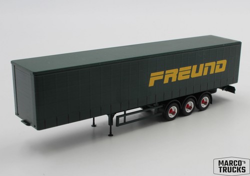 Herpa box semitrailer freund - herpa,