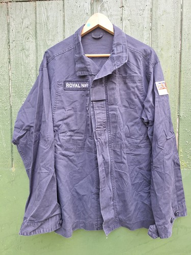 Royal navy badged shirt - badged,
