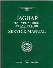 JAGUAR E TYPE S1 S2 3.8 4.2