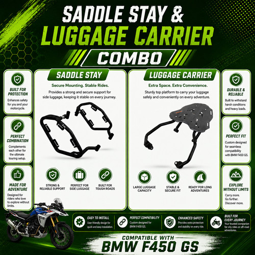 Saddle stay luggage carrier - luggage,