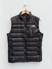 The North Face Aconcagua Vest Gilet 550 Goose Down Body Warmer Black Mens Medium