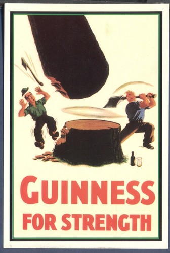 Promo postcard for - postcard, guinness