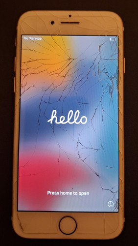 Apple iphone 32gb rose - 7,