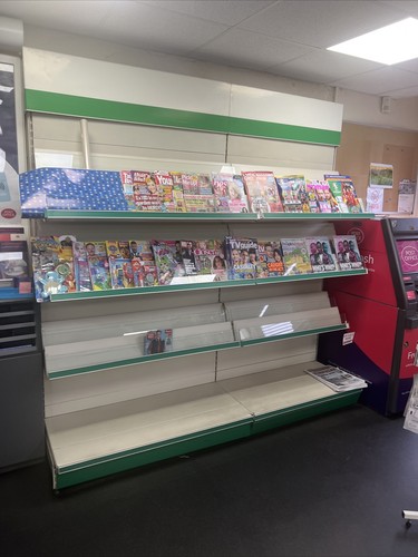 Used shop fridges - shop, fridges/shelving