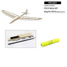 Discus Launch Glider Balsawood DLG Kit FD12 1200Mm（47‘’）Wingspan Windrunner Kit 