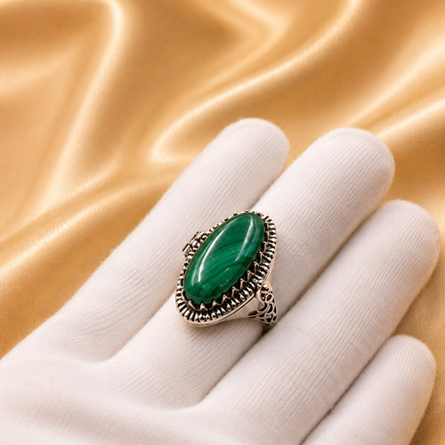 Handmade natural malachite - natural,