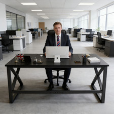 Easy Clean Gaming Desk with