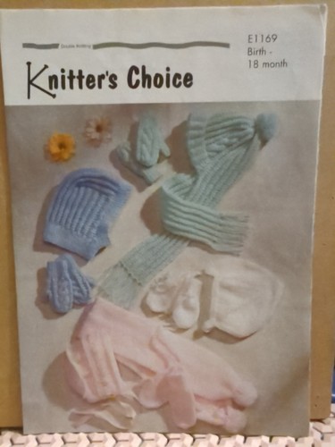 Knitting pattern baby - knitting, dk