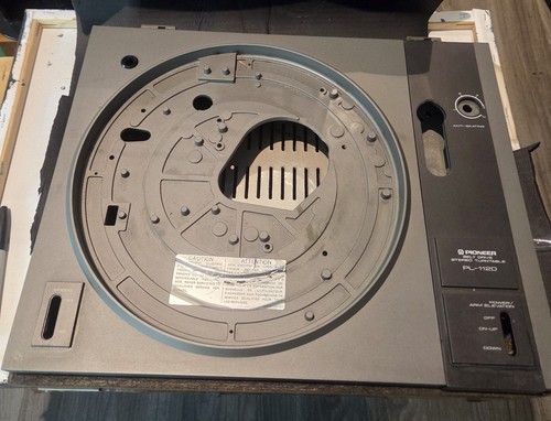 Pioneer 112d stereo - pioneer, pl-112d