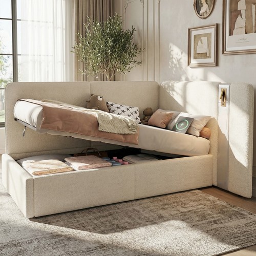 3ft single ottoman bed - 3ft,