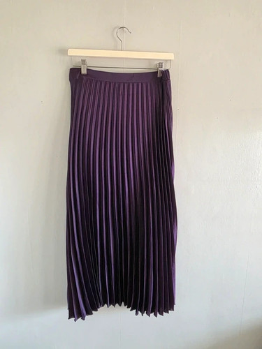 New look deep - purple, satin