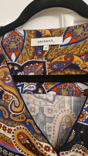 Ladies size bold - size, paisly