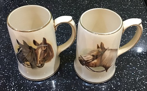 Pair staffordshire sadler - pair, of