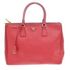 PRADA Double Zip Tote Hand Bag