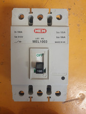 MEM MCCB 100 Amp Triple Pole 3 Phase Memshield 2 MEL1003