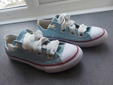 Girls converse Baby Blue Stars