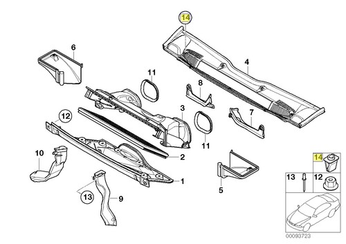 Bmw e30 boot trim e53 - bmw,