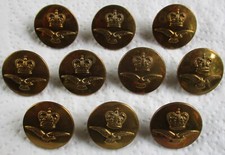 10x RAF:"ROYAL AIR FORCE BRASS
