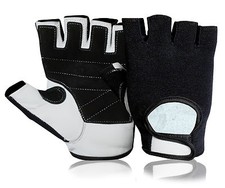 LEATHER HALF FINGER CYCLING