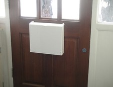 LETTERBOX CAGE POST MAIL GUARD LETTER CATCHER PROTECTOR