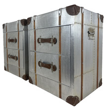 Pair of Silver Steamer Style