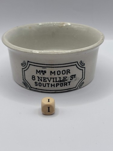 Old mrs moors advertising meat - old,