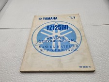 1981 Yamaha YZ125(H) Owner's