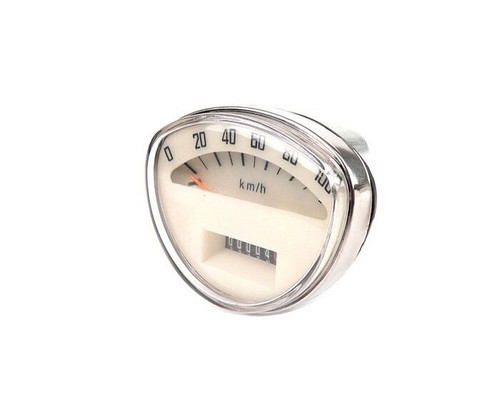 Speedometer 100km white - speedometer,