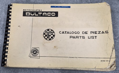 Vintage bultaco sherpa - sherpa, 1970