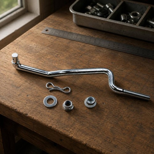 Front mower drawbar arm - mower,
