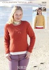 Sirdar 9808 Knitting Pattern