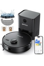 BPMIO Robot Vacuum Cleaner with Mop 5000Pa,Robotic Vacuum with 2.0L Self Empty