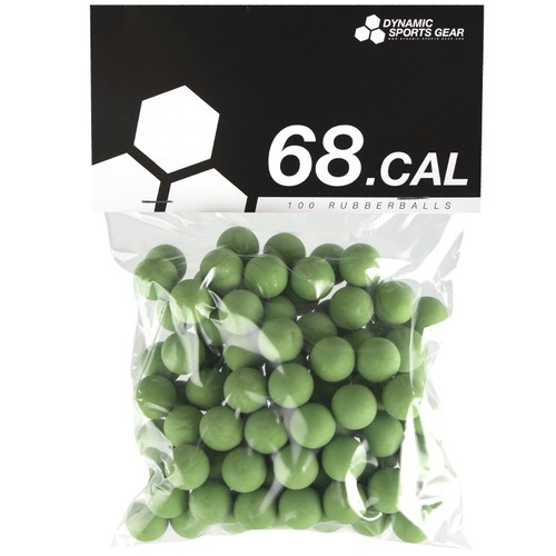 Cal paintball rubberballs - 68,