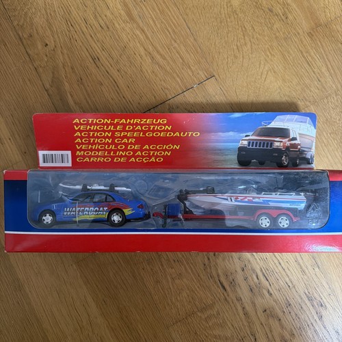 Toy car boat trailer new - &, on