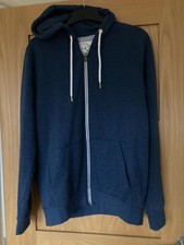 Mens Hoodie Zip Fleece Lined
