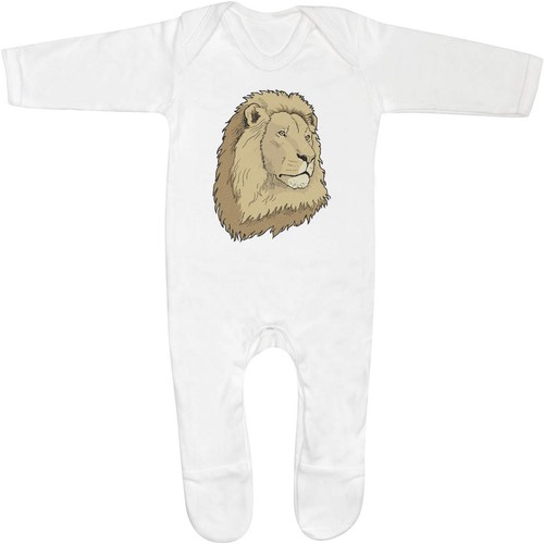 Proud lion portrait baby - 'proud,