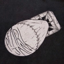 Pearl Jam 2010 Backspacer Tour Bomb T-Shirt + Back Print * Size : Medium * 