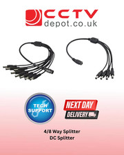 4/8 WAY DC SLITTER FOR CCTV