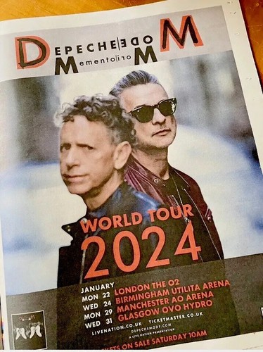 Depeche mode live - depeche, tour