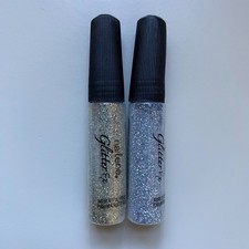 Nailene Glitter Gold Silver Shiny Sparkly Gel Polish Nail Art Manicure Pedicure