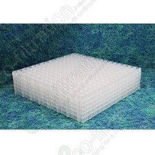 Clear filter grid egg crate - clear,