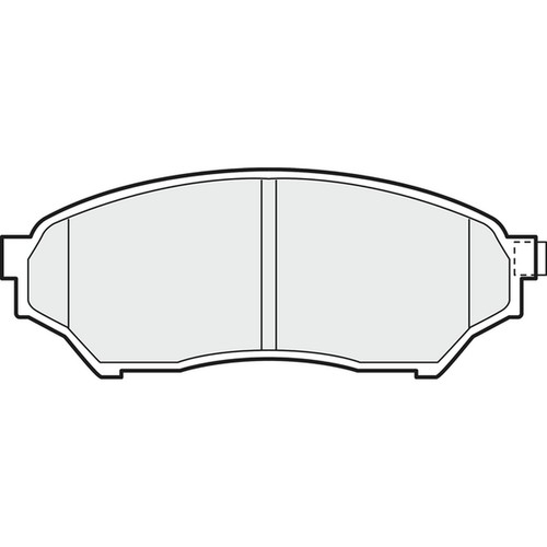 Brake pads set for - set,