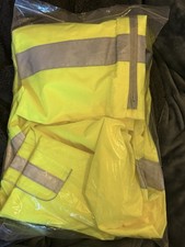 Hi Vis Waterproof Overalls L