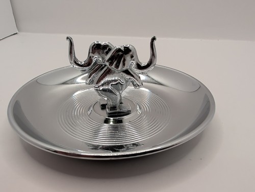 Vtg 1950s art - deco, chrome